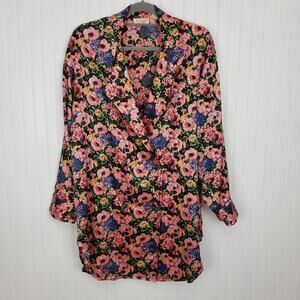 Victoria’s Secret Gold Label Floral Sleep Shirt Women’s Medium